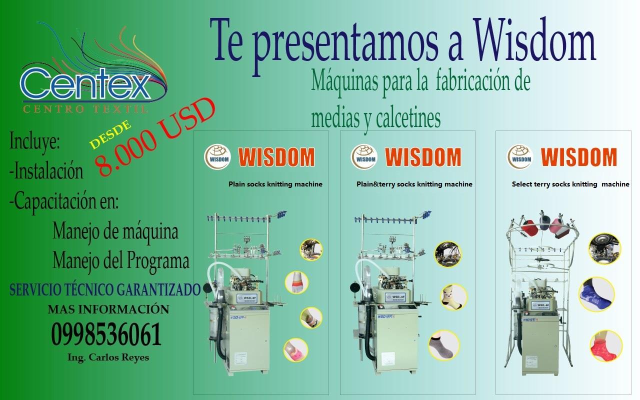 इक्वाडोर में WISDOM सॉक्स बुनाई मशीन की बिक्री